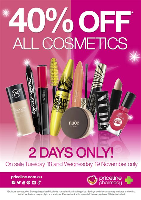 priceline make up sale.